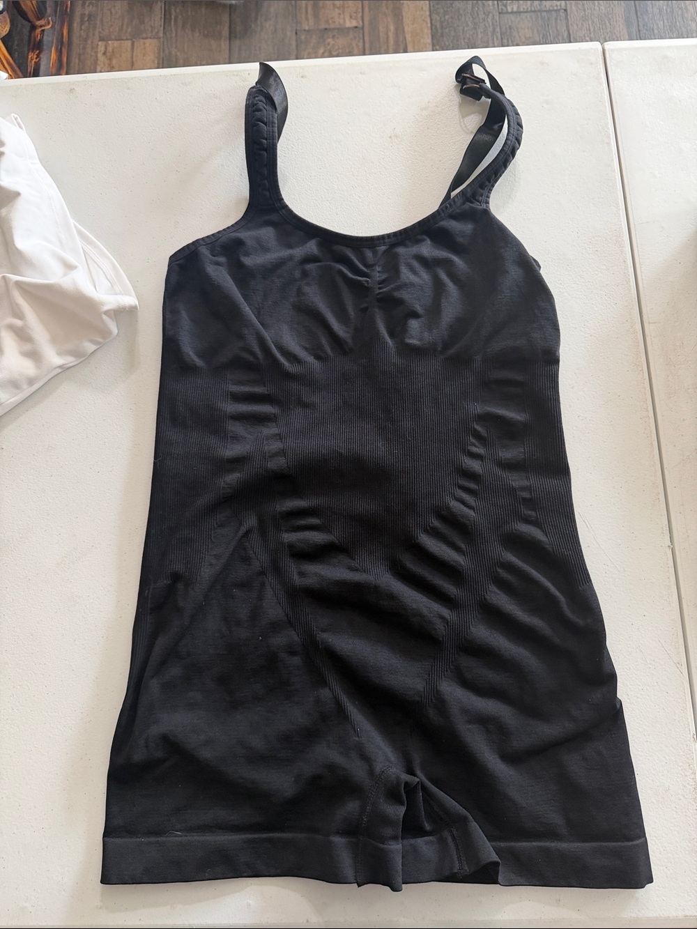 Black Women's Shaping Tank Bodysuit